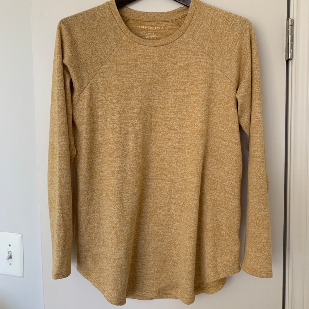 NWOT American Eagle Yellow Long Sleeve